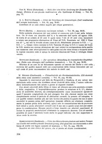 Lettura oftalmologica rivista mensile di oculistica pratica