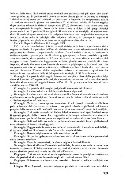 Lettura oftalmologica rivista mensile di oculistica pratica