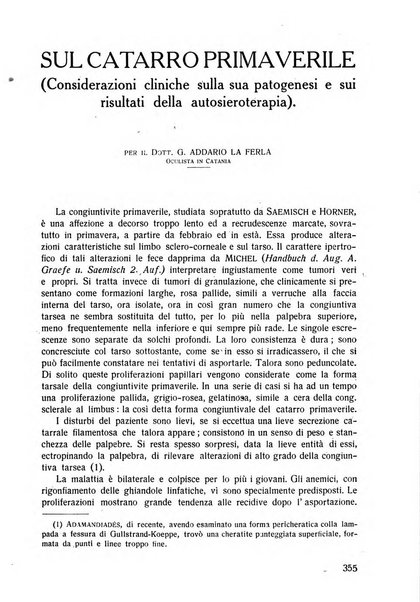 Lettura oftalmologica rivista mensile di oculistica pratica