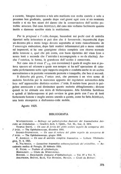 Lettura oftalmologica rivista mensile di oculistica pratica