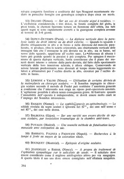 Lettura oftalmologica rivista mensile di oculistica pratica