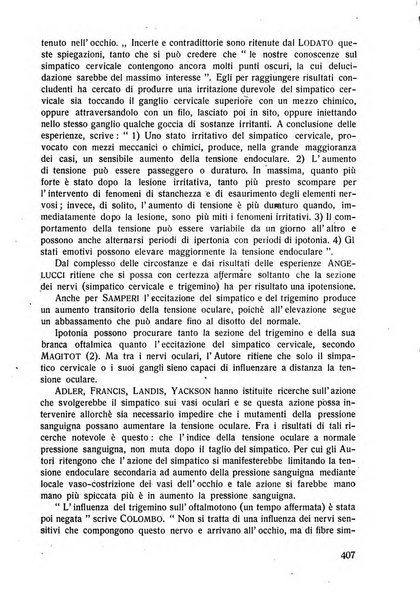 Lettura oftalmologica rivista mensile di oculistica pratica