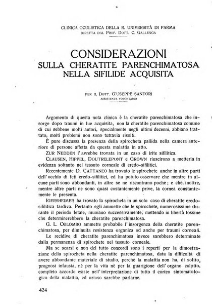 Lettura oftalmologica rivista mensile di oculistica pratica