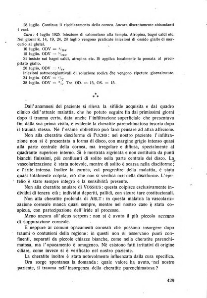 Lettura oftalmologica rivista mensile di oculistica pratica