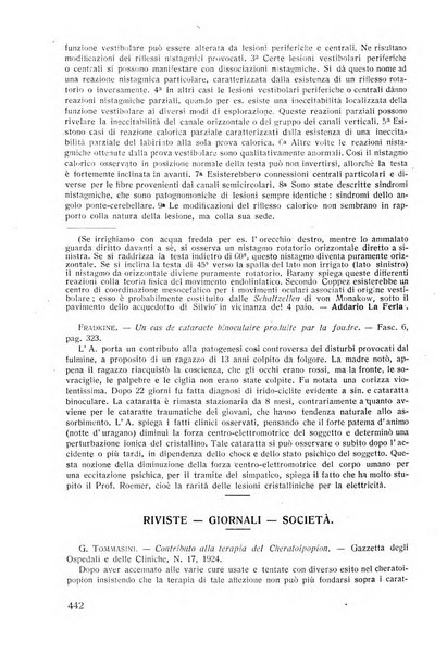 Lettura oftalmologica rivista mensile di oculistica pratica