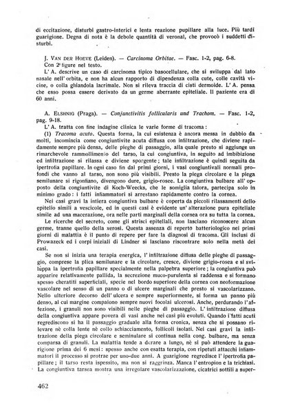 Lettura oftalmologica rivista mensile di oculistica pratica