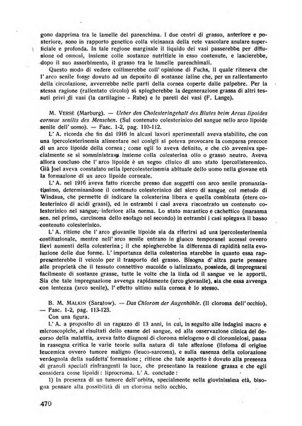 Lettura oftalmologica rivista mensile di oculistica pratica