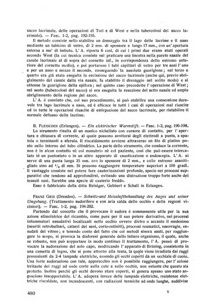 Lettura oftalmologica rivista mensile di oculistica pratica