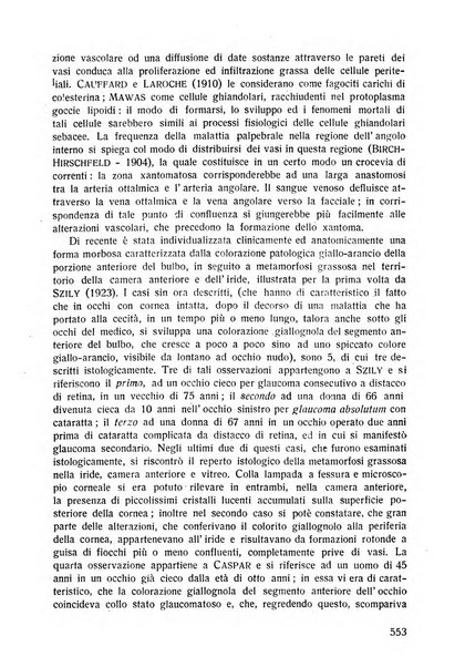 Lettura oftalmologica rivista mensile di oculistica pratica