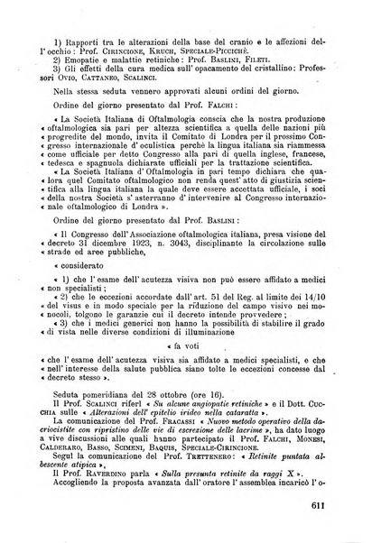 Lettura oftalmologica rivista mensile di oculistica pratica