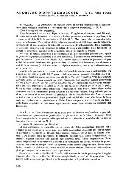 Lettura oftalmologica rivista mensile di oculistica pratica