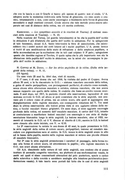 Lettura oftalmologica rivista mensile di oculistica pratica