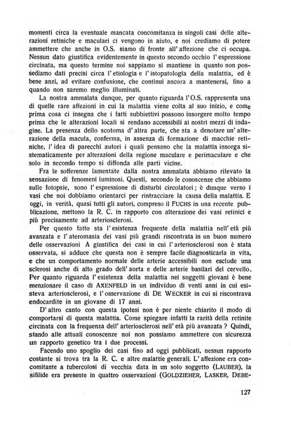 Lettura oftalmologica rivista mensile di oculistica pratica