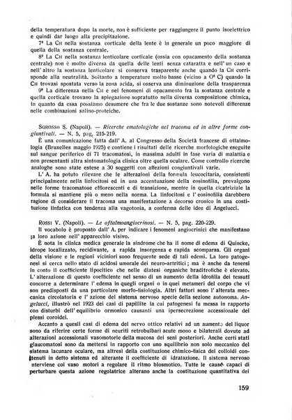 Lettura oftalmologica rivista mensile di oculistica pratica