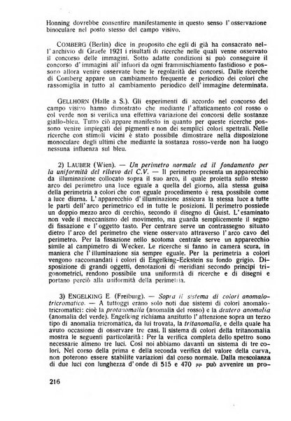 Lettura oftalmologica rivista mensile di oculistica pratica