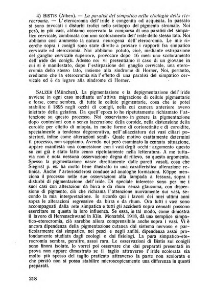 Lettura oftalmologica rivista mensile di oculistica pratica