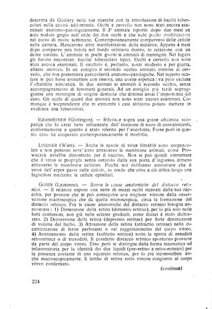 Lettura oftalmologica rivista mensile di oculistica pratica