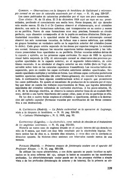 Lettura oftalmologica rivista mensile di oculistica pratica