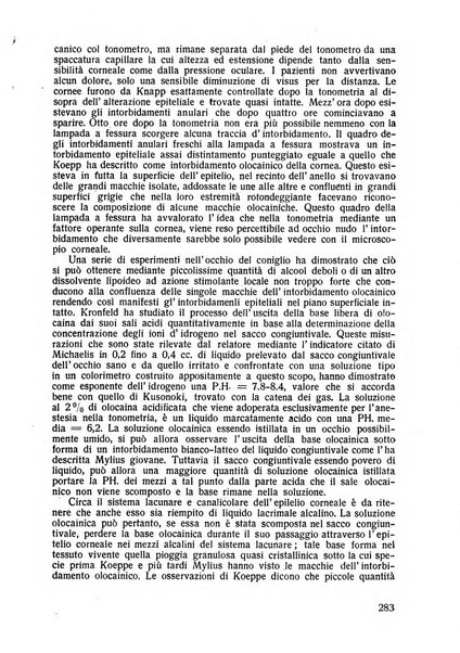 Lettura oftalmologica rivista mensile di oculistica pratica