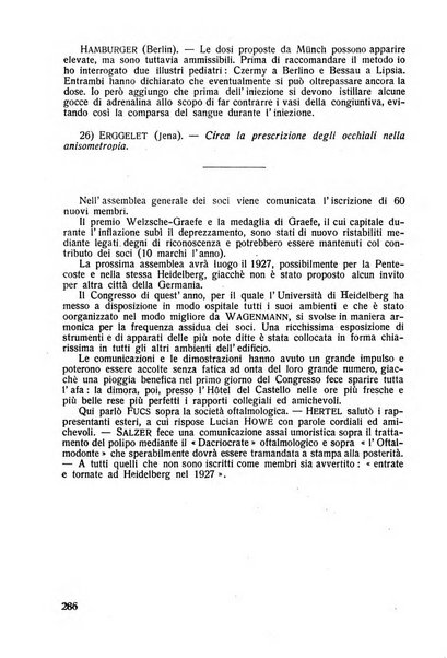 Lettura oftalmologica rivista mensile di oculistica pratica