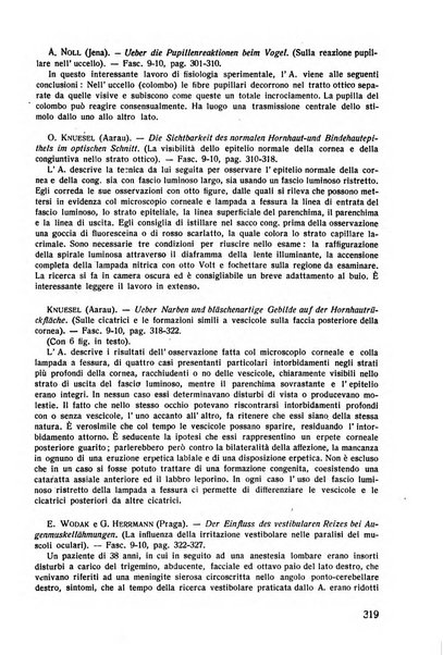 Lettura oftalmologica rivista mensile di oculistica pratica