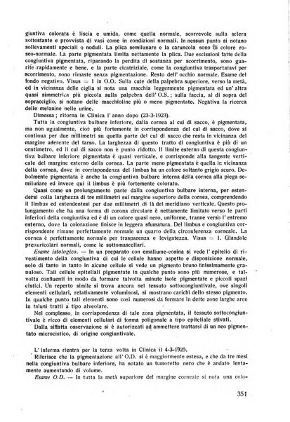 Lettura oftalmologica rivista mensile di oculistica pratica