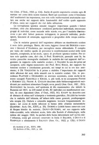 Lettura oftalmologica rivista mensile di oculistica pratica