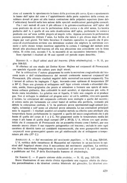 Lettura oftalmologica rivista mensile di oculistica pratica