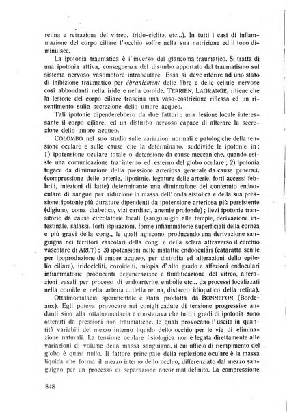 Lettura oftalmologica rivista mensile di oculistica pratica