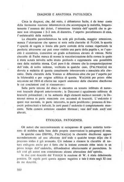 Lettura oftalmologica rivista mensile di oculistica pratica