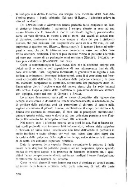 Lettura oftalmologica rivista mensile di oculistica pratica