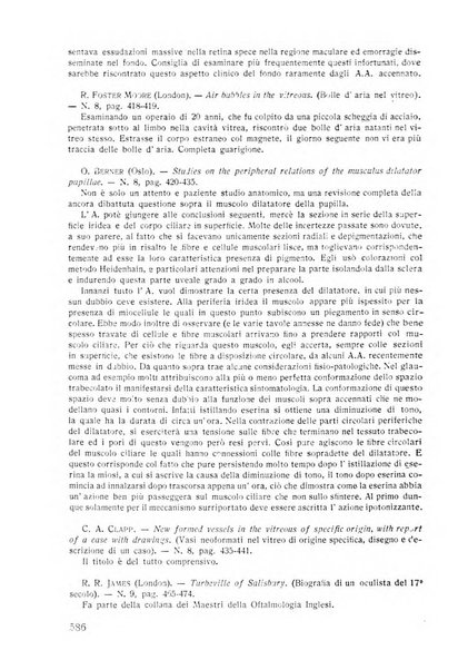 Lettura oftalmologica rivista mensile di oculistica pratica