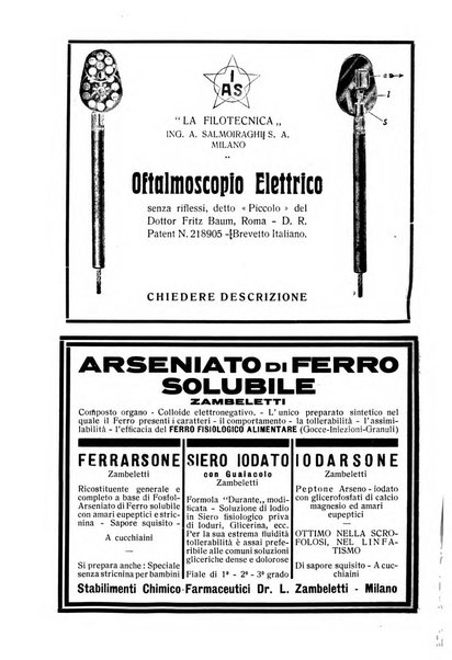 Lettura oftalmologica rivista mensile di oculistica pratica