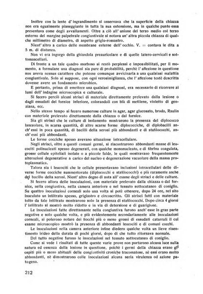 Lettura oftalmologica rivista mensile di oculistica pratica