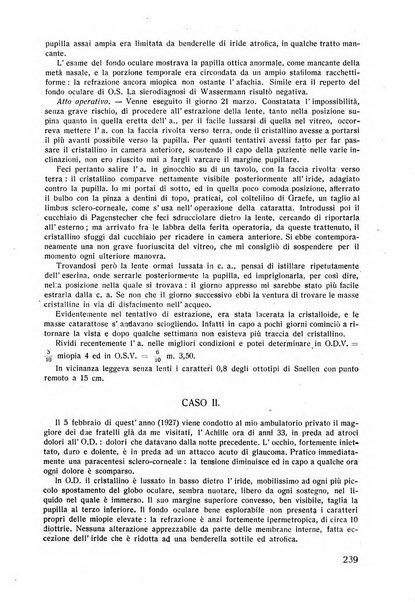 Lettura oftalmologica rivista mensile di oculistica pratica