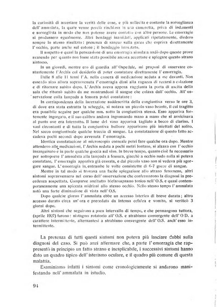 Lettura oftalmologica rivista mensile di oculistica pratica