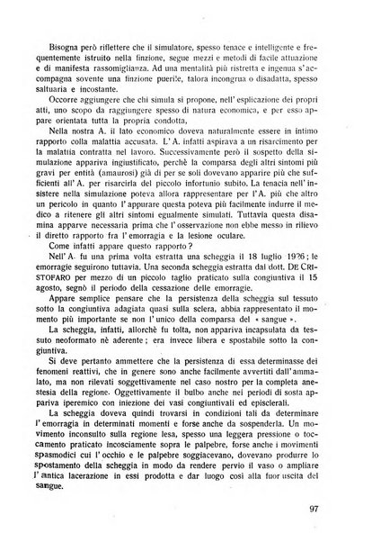 Lettura oftalmologica rivista mensile di oculistica pratica