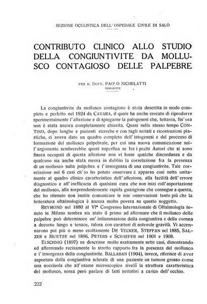 Lettura oftalmologica rivista mensile di oculistica pratica