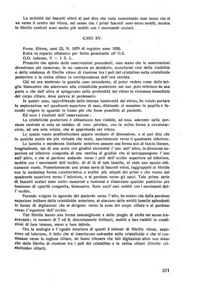 Lettura oftalmologica rivista mensile di oculistica pratica