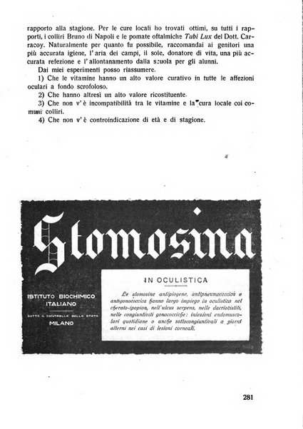 Lettura oftalmologica rivista mensile di oculistica pratica