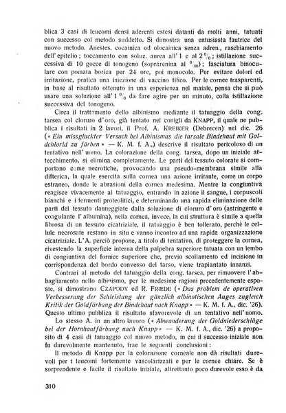 Lettura oftalmologica rivista mensile di oculistica pratica