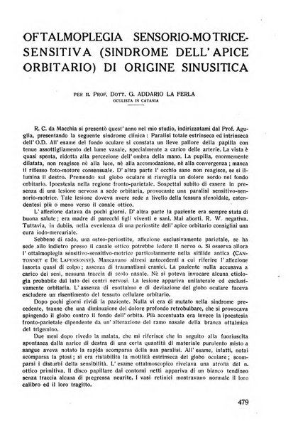 Lettura oftalmologica rivista mensile di oculistica pratica