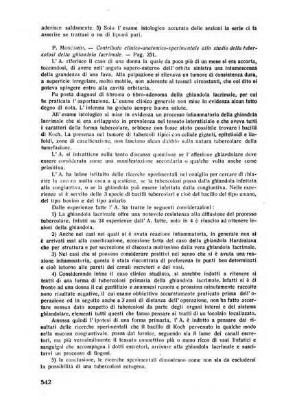 Lettura oftalmologica rivista mensile di oculistica pratica