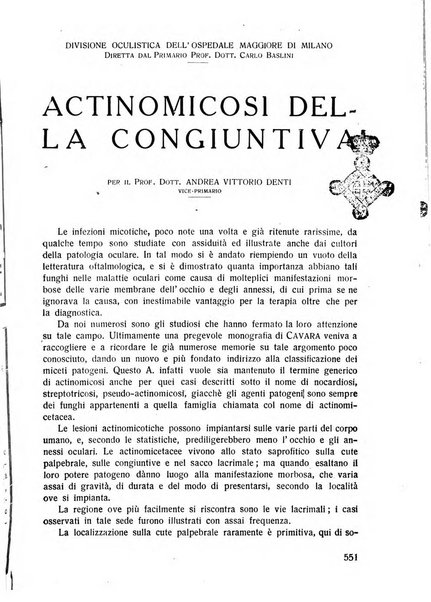 Lettura oftalmologica rivista mensile di oculistica pratica