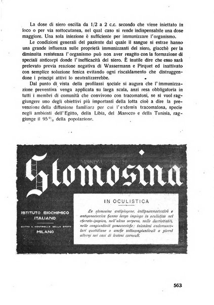 Lettura oftalmologica rivista mensile di oculistica pratica