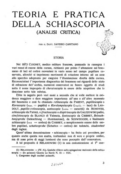 Lettura oftalmologica rivista mensile di oculistica pratica