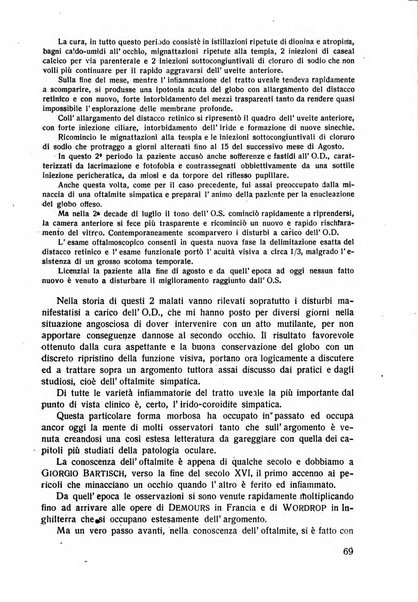 Lettura oftalmologica rivista mensile di oculistica pratica