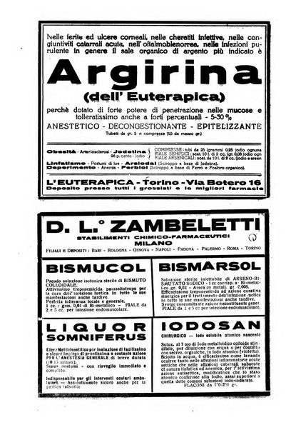 Lettura oftalmologica rivista mensile di oculistica pratica