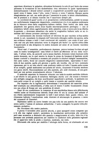 Lettura oftalmologica rivista mensile di oculistica pratica