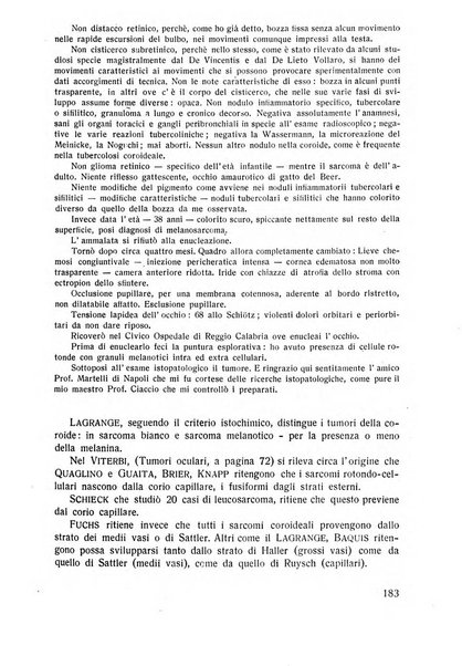 Lettura oftalmologica rivista mensile di oculistica pratica